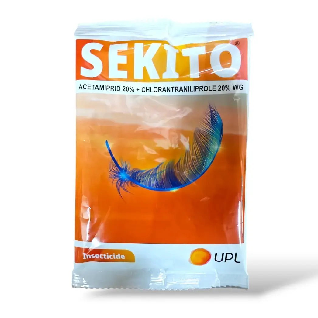 UPL Sekito, Sekito insecticide, UPL Sekito price, Acetamiprid 20% + Chlorantraniliprole 20% WG, Acetamiprid Chlorantraniliprole insecticide