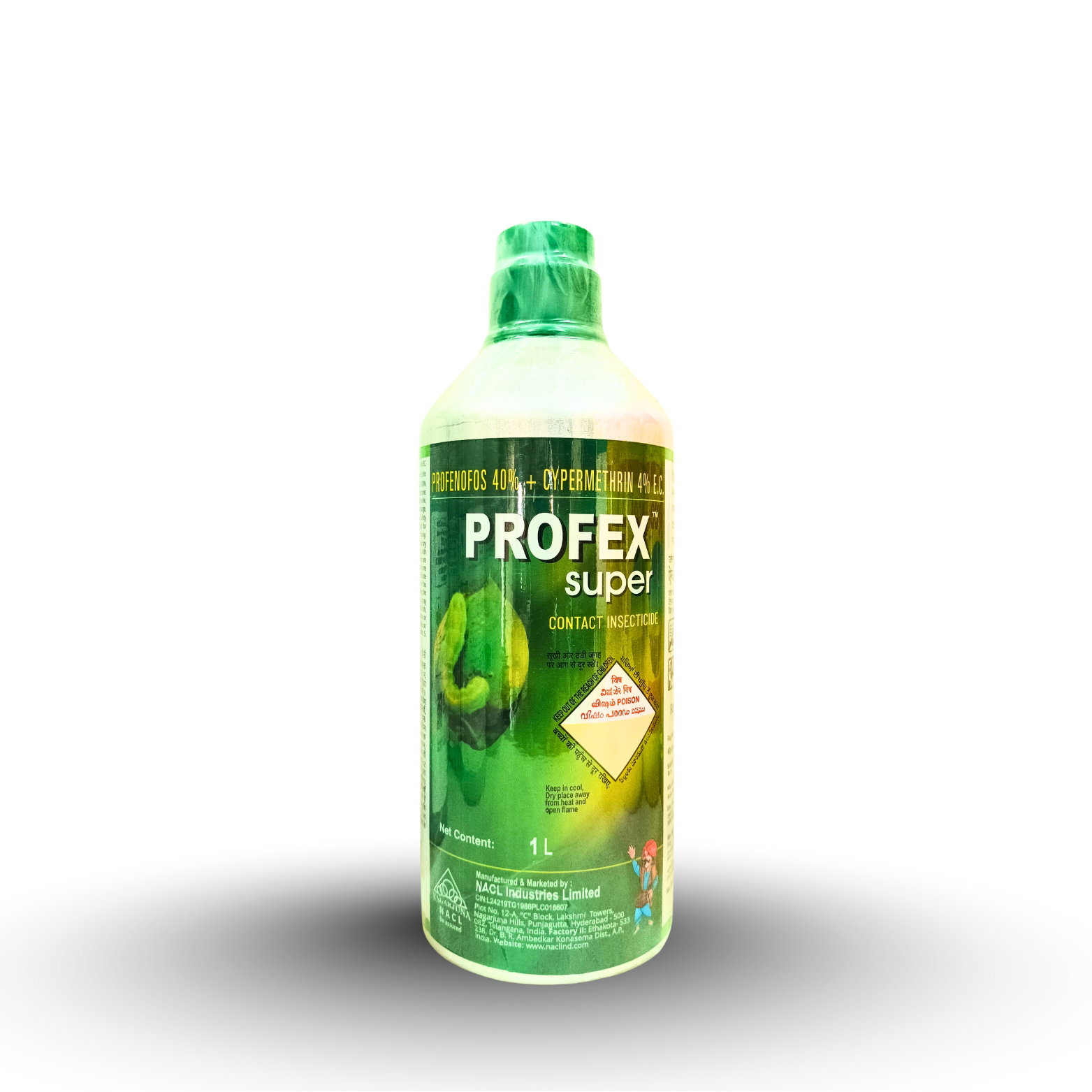 Kisan center Nagarjuna Profex Super Insecticide (Profenofos 40% + Cypermethrin 4% E.C.)