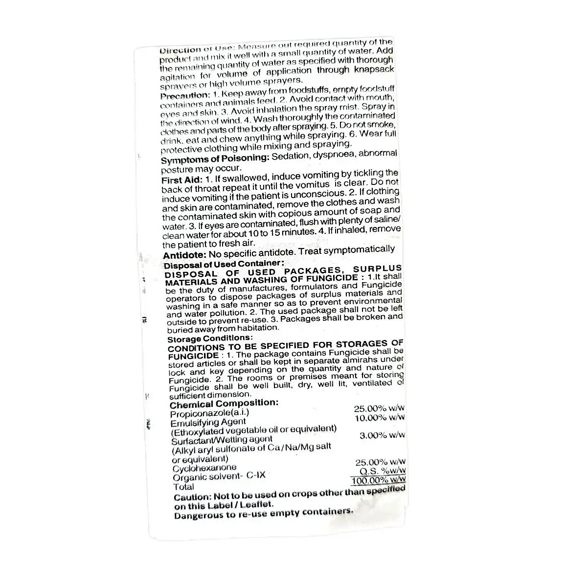 Kisan center Tata Miraya Insecticide (Emamectin Benzoate 1.5% + Profenofos 35% W/W )
