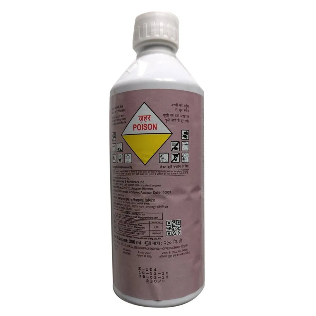 Kisan center HPM Permit 99 (Profenofos 40% + Cypermethrin 4?)
