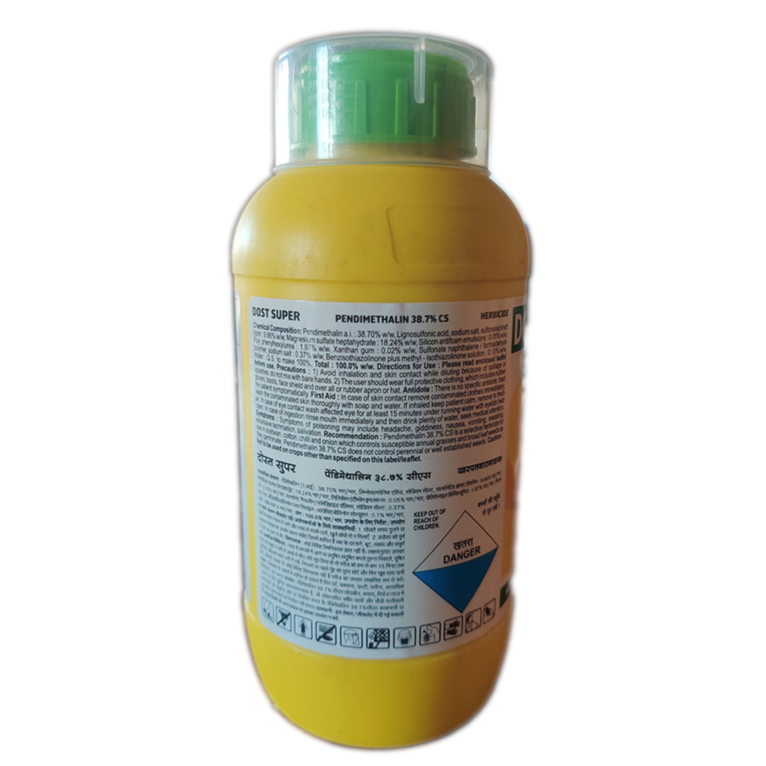 Kisan center Upl Dost Super Herbicide ( Pendimethalin 37.7% CS )