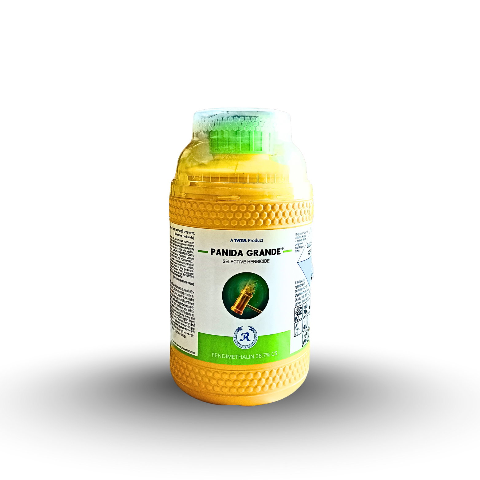 Tata Panida Grande, Panida Grande Herbicide, Pendimethalin 38.7% CS, Panida Grande 700ml price, Tata Pendi brand, Panida Grande technical name
