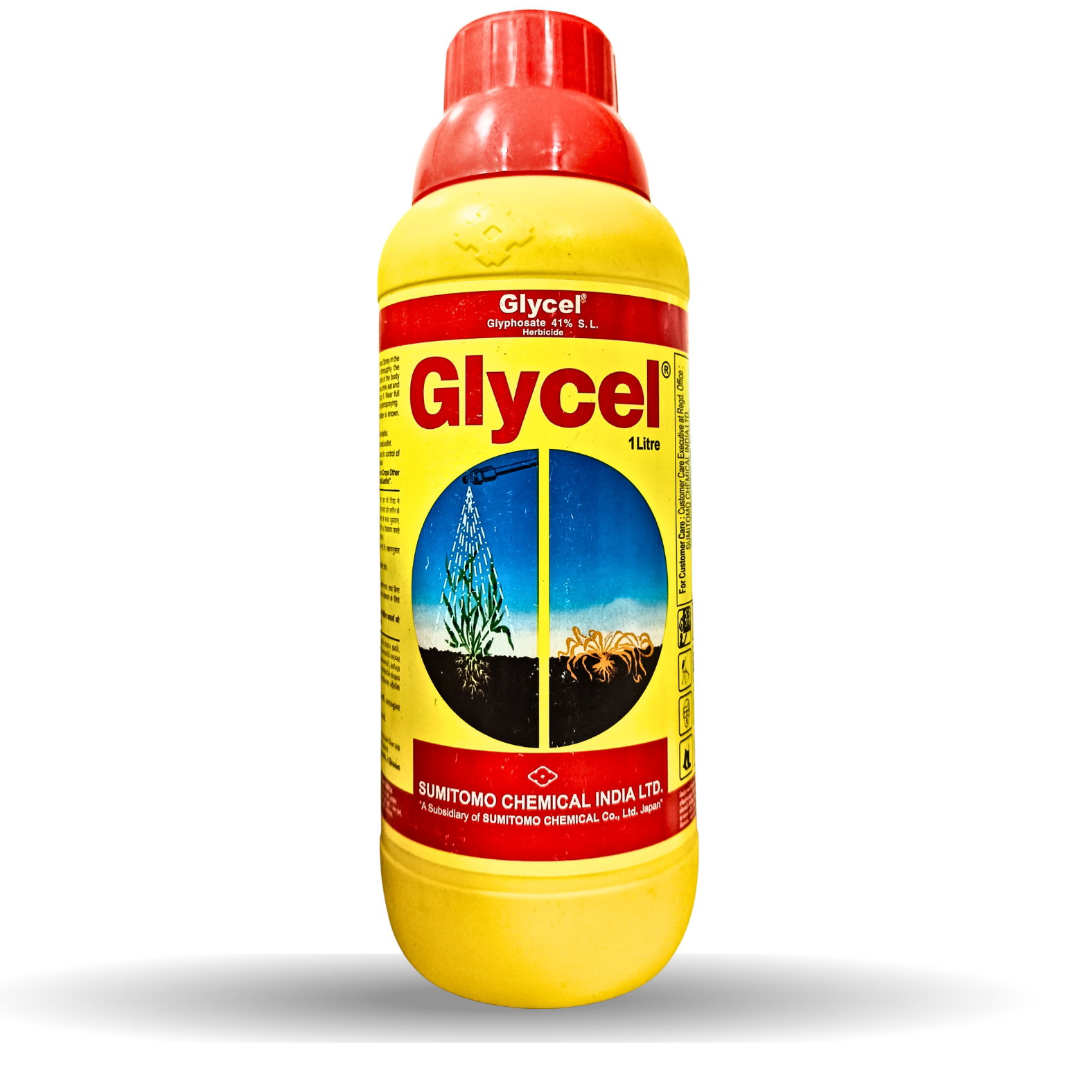 Excel Glycel Herbicide, Glycel Glyphosate 41% SL, Glycel 41 SL, Excel Crop Care Glycel, Sumitomo Glycel, Glycel price 1 liter