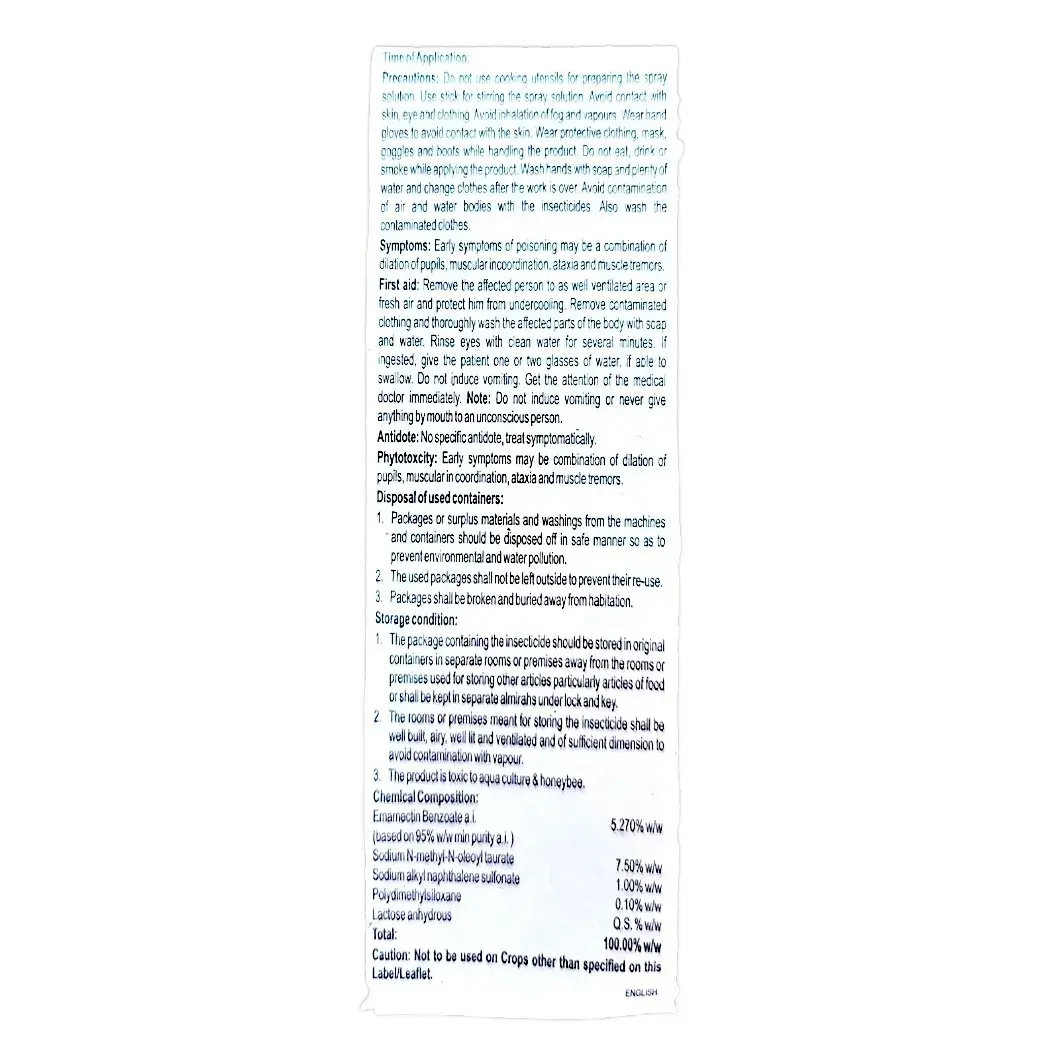 Kisan center Hpm XPert Insecticide (Emamectin Benzoate 5% SG)