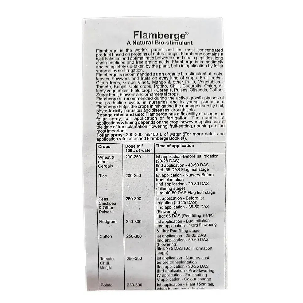 Kisan center Adama Flamberge ( Natural Bio Stimulant)
