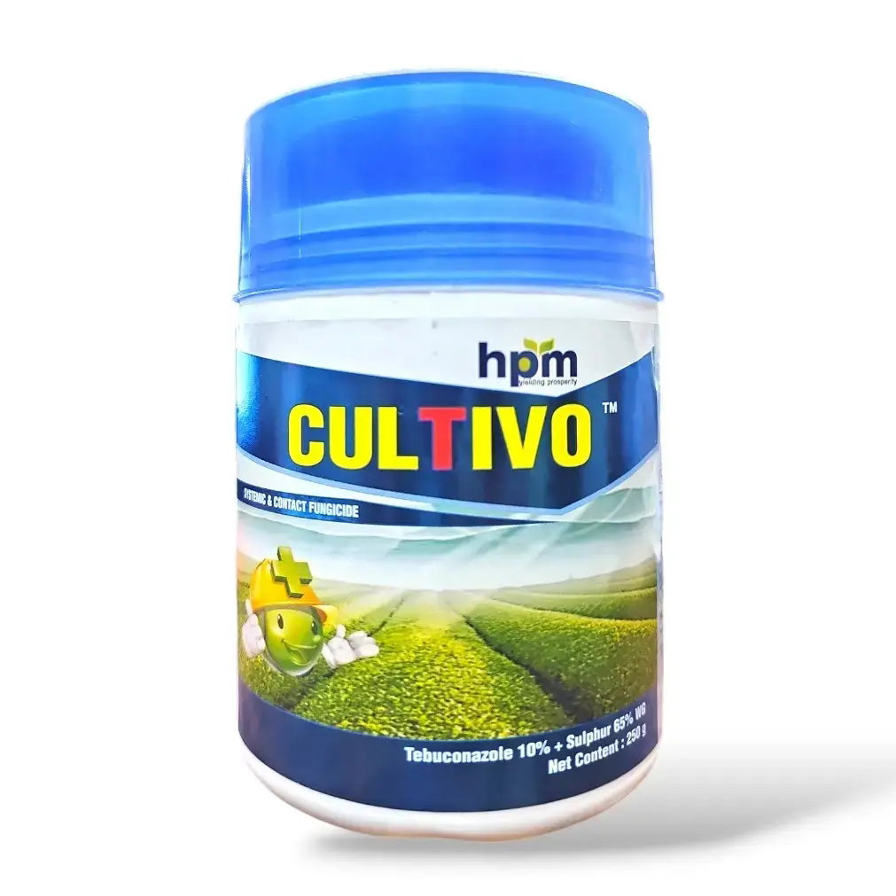 Kisan center HPM Cultivo Fungicide ( Tebuconazole 10% + Sulphur 65% WG)