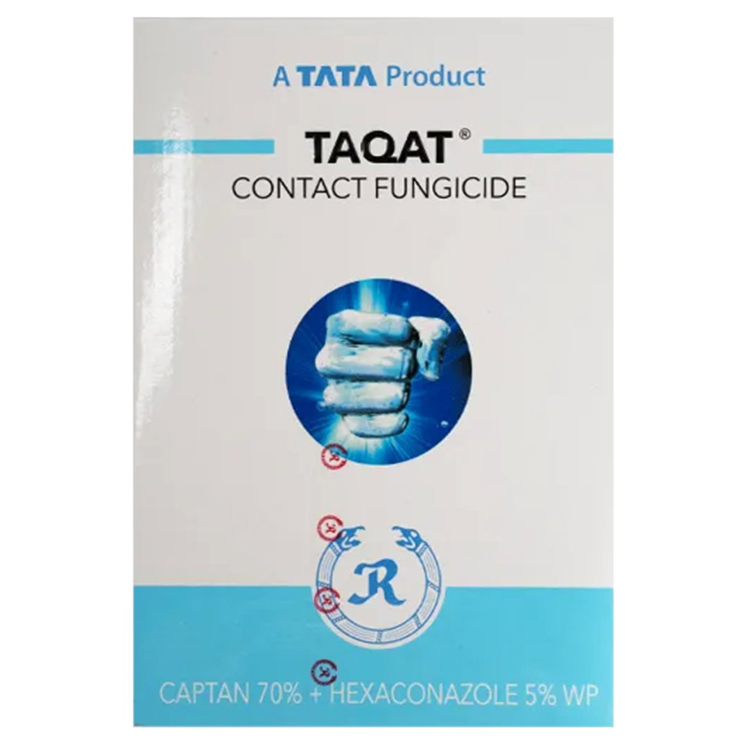 Tata Taqat price, buy Tata fungicide online, buy agriculture chemicals online, Kisan Center fungicides, Tata Taqat fungicide, Hexaconazole 5 Captan 70 WP, Tata Rallis Taqat, Tata Taqat price, buy Tata fungicide online, systemic and contact fungicide
