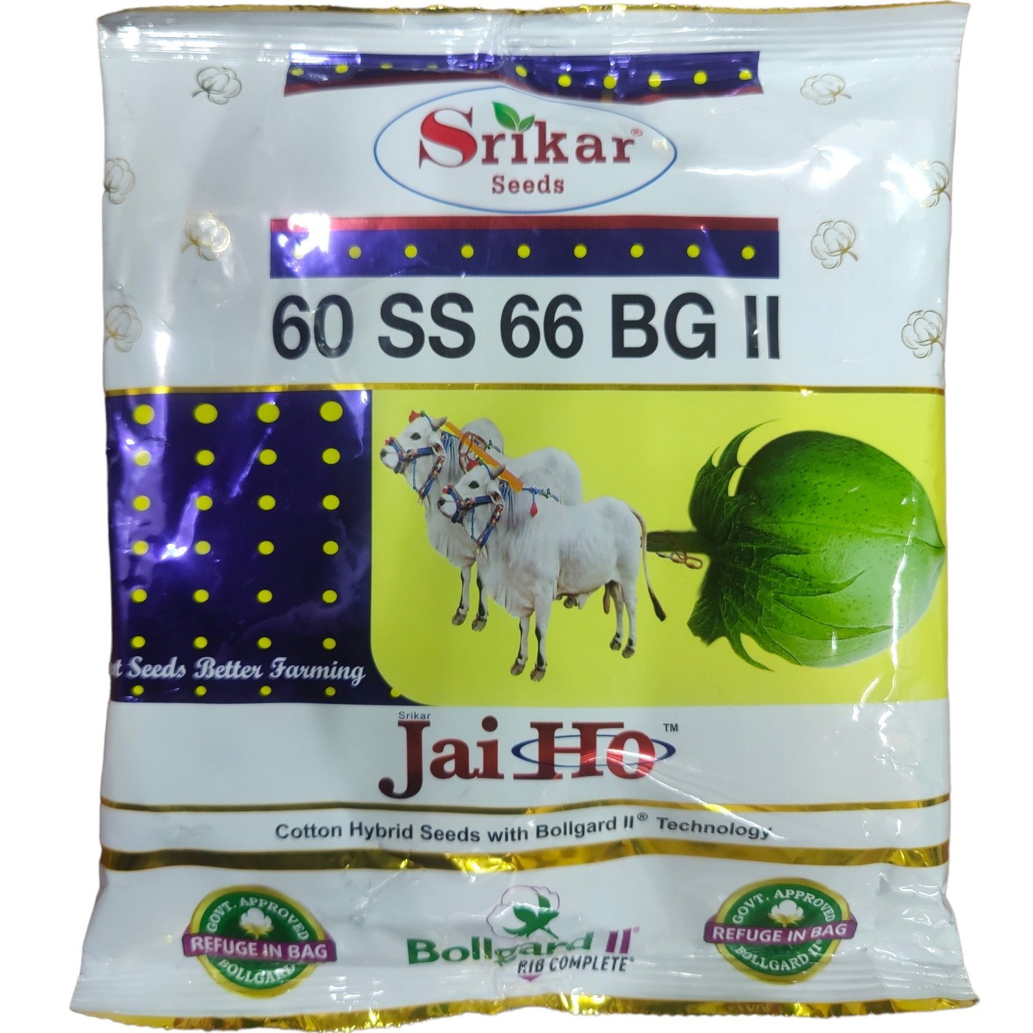 Srikar Jai Ho cotton seeds, SSCH 3033 BG II, Srikar Seeds Jai Ho, Srikar BG2 cotton seeds, buy Srikar cotton seeds online, Jai Ho cotton seed price, SSCH 3033 cotton seed price, buy BT cotton seeds online, agriculture seeds online, Srikar seeds online booking