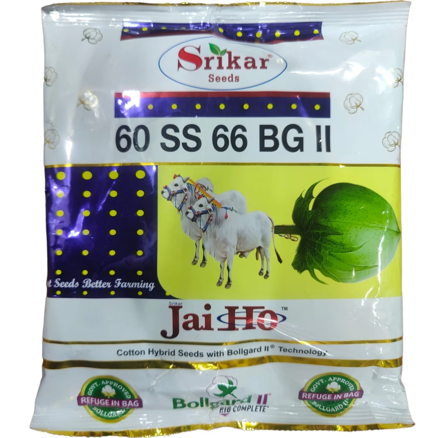 Srikar Jai Ho cotton seeds, SSCH 3033 BG II, Srikar Seeds Jai Ho, Srikar BG2 cotton seeds, buy Srikar cotton seeds online, Jai Ho cotton seed price, SSCH 3033 cotton seed price, buy BT cotton seeds online, agriculture seeds online, Srikar seeds online booking