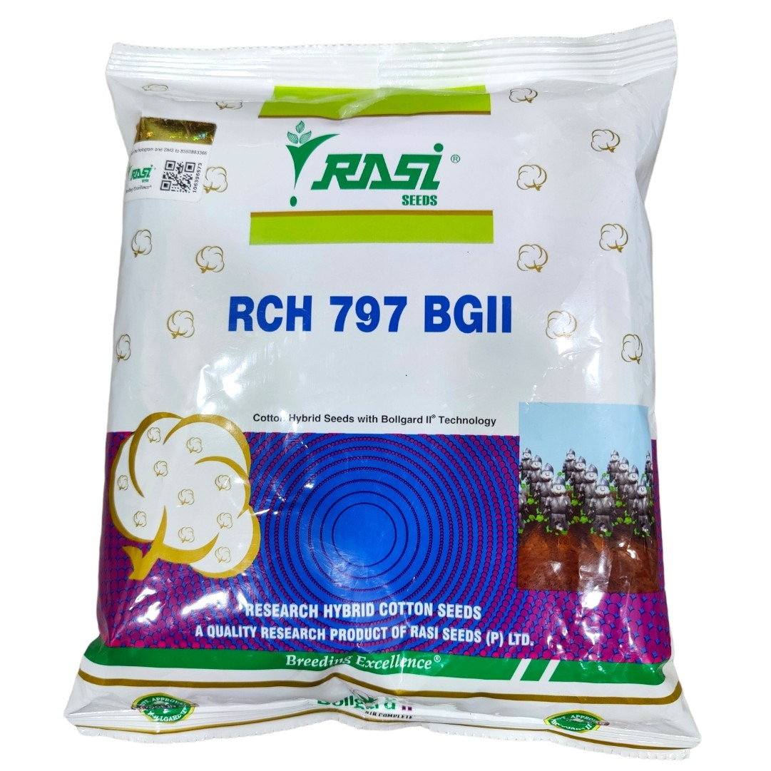 Kisan center Rasi RCH 797 ( Cotton seeds ) BG2