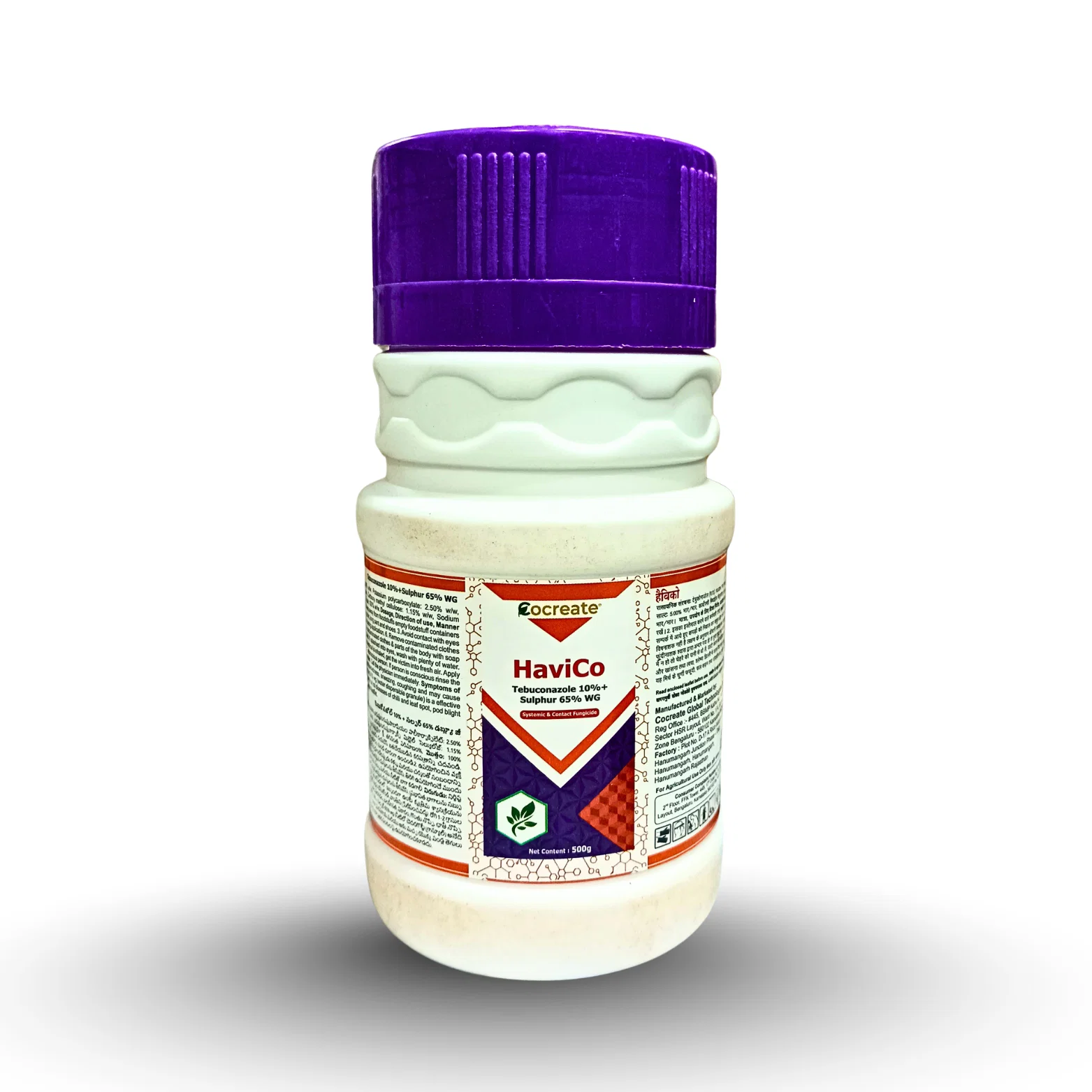 Cocreate HaviCo Fungicide (Tebuconazole 10%+Sulphur 65% WG)