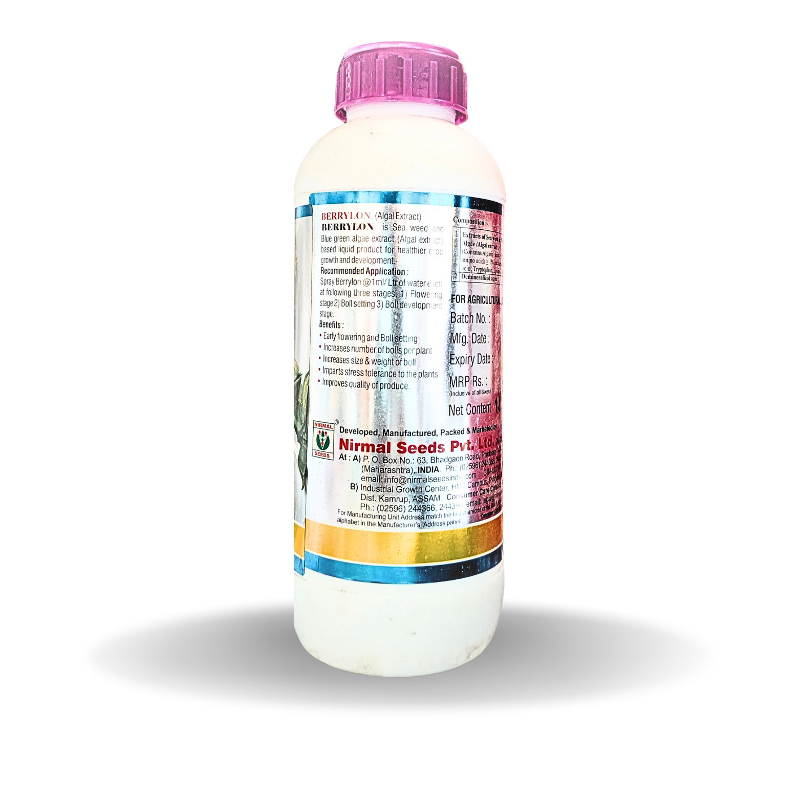Kisan center Nirmal Berrylon (Sea weeds Extracts)