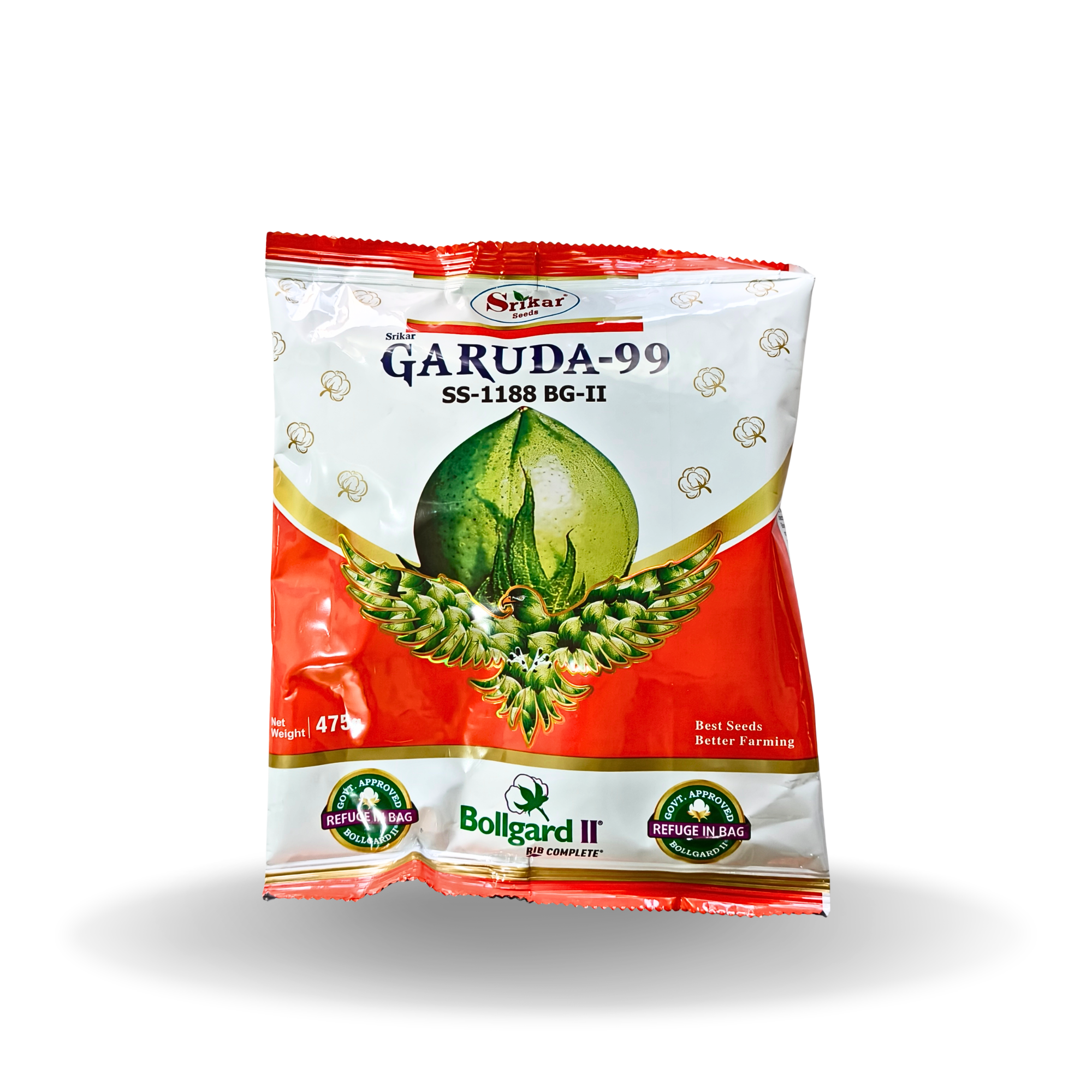Srikar Garuda 99 cotton seeds, SS 1188 BG II, Srikar Seeds Garuda 99, Garuda 99 cotton seed price, SS 1188 cotton seeds, buy Srikar cotton seeds online, buy BT cotton seeds online